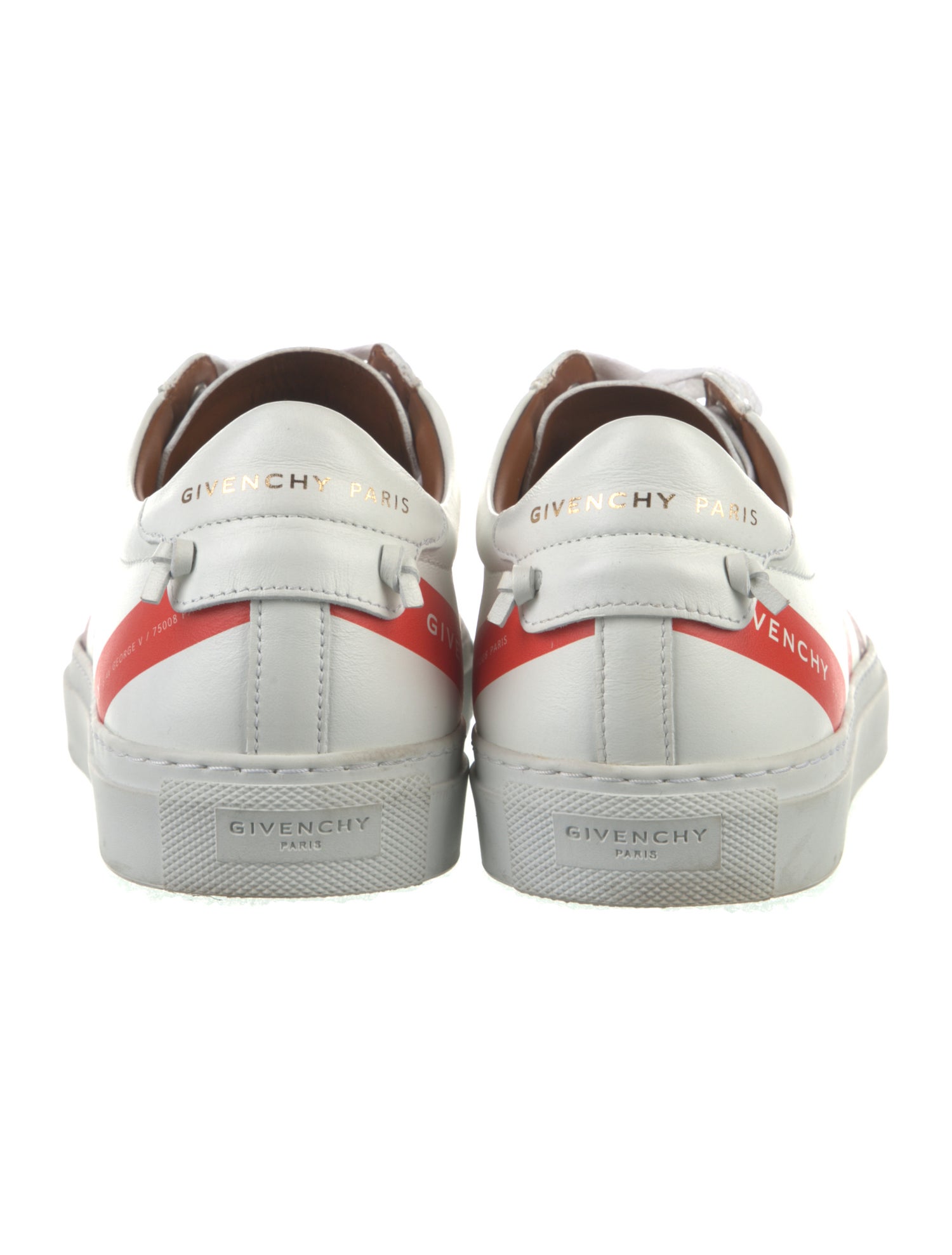 Givenchy Leather Printed Sneakers